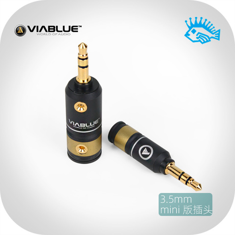 1PCS VIABLUE Weibao T6s Speaker Banana Head Speaker Amplifier HIFI Terminal ► Photo 1/3