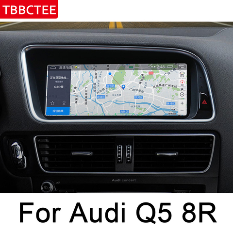 For Audi Q5 8R 2008~2017 MMI HD Screen Stereo Android Car GPS Navi Map Original Style Multimedia Player Auto Radio WIFI ISP HD ► Photo 1/6