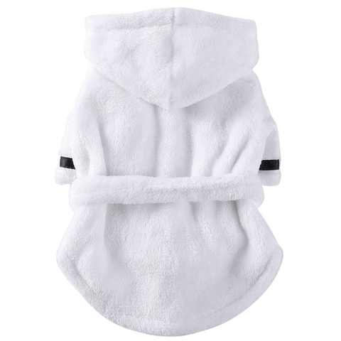 Pet Dog Bathrob Dog Pajamas Sleeping Clothes Soft Pet Bath Drying Towel Clothes for for Puppy Dogs Cats Pet Accessories ► Photo 1/6