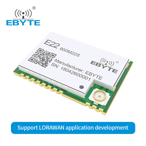 SX1262 868MHz Module Electronic Components 22dBm Wireless Transceiver LoRa GFSK IOT Long Range 7km EBYTE E22-900M22S SPI ► Photo 1/6