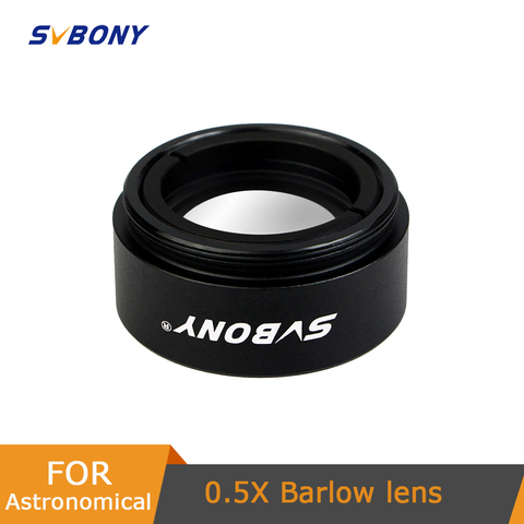 SvBony 1.25inch  Focal Reducer 0.5X Astronomical Telescope Thread M28x0.6 for Astronomy Monocular Telescope Eyepiece F9115A ► Photo 1/6