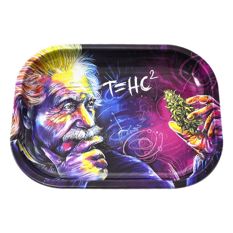 Tobacco Rolling Tray 18*14CM Metal Cigarette Smoking Herb  Tinplate Plate Smoking Accessories ► Photo 1/6