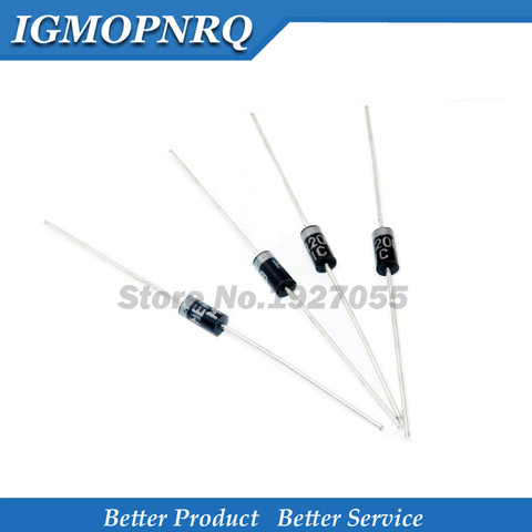 20PCS Rectifier Diode HER108 HER208 HER307 HER308 HER508 SF16 SF56 SF54 FR307 FR607 DO-27 ► Photo 1/1