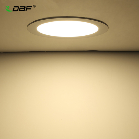 D Round Square Led Panel, Recessed Kitchen Ceiling Lights Led