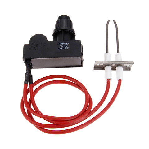 Universal Electronic Igniter Button Kit Double Ignition For Char-Broil BBQ Grill Water Gas Heater ► Photo 1/6