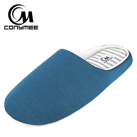 Winter Men Home Slippers Casual Indoor Shoes Footwear Soft Plush Bedroom Slippers Sandals Non-slip Male Warm Cotton Slipper Shoe ► Photo 1/6