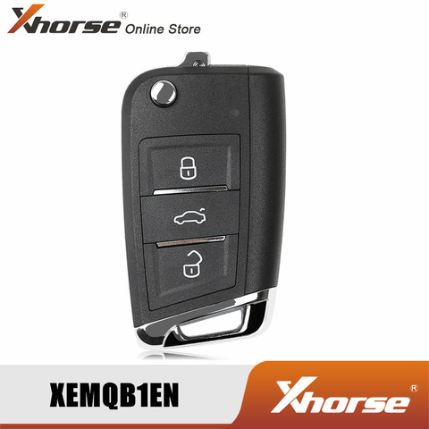 XHORSE MQB Remot Keys XEMQB1EN Universal Super Key 3 Buttons with Built-in Super Chip 1PCS ► Photo 1/6