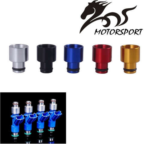 Racing Fuel Injector Top Hats Adapters RDX Injectors to B16 B18 D16Z D16Y, 1 set = 4pcs ► Photo 1/6