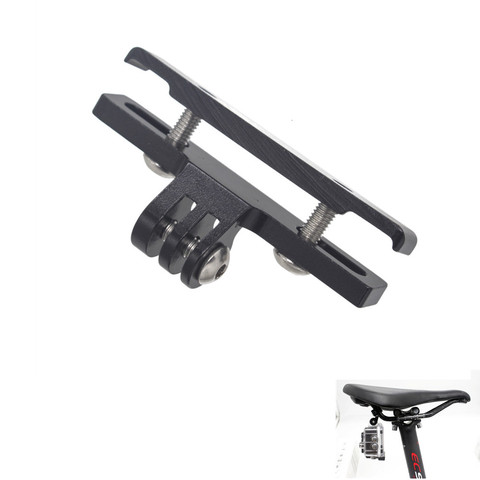 Saddle Rail Seat Mount Aluminium Stabilizer Armored From the Racing Cycle Seat Mounting Track To Gopro Hero 5 Hero4/3+/3 ► Photo 1/6