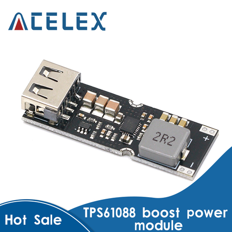 Single Cell Lithium Battery Boost Power Module Board 3.7V 4.2V Liter 5V 9V 12V USB Mobile Phone QC Fast Charge QC2.0 QC3.0 ► Photo 1/6