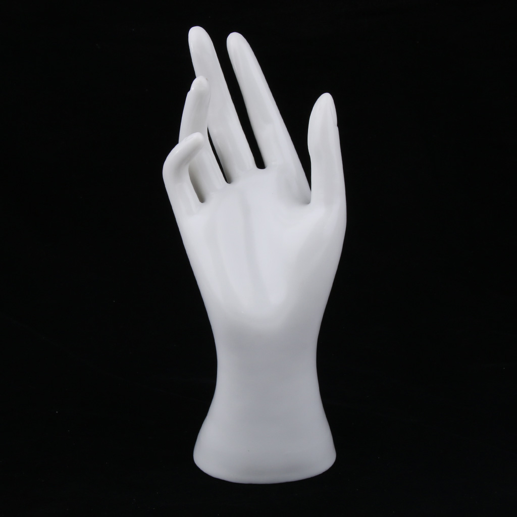 New 2019 Female Mannequin Hand Arm Display Base Gloves Jewelry Model Black Left 
