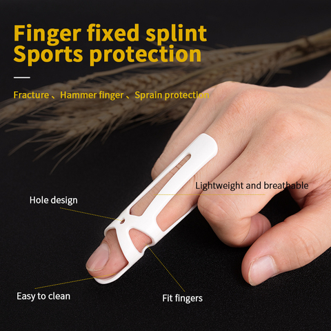 Finger Splints Support fixer posture corrector Brace for Broken Finger Joint Fracture Pain Protection Adjustable Finger Splint ► Photo 1/6