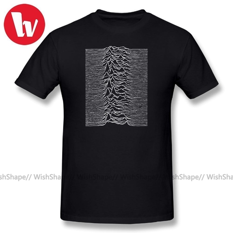 Joy Division T Shirt Unknown Pleasures - Joy Division Music Tee Shirt Summer Men T Shirts Fashion Graphic T-Shirt Funny Tshirt ► Photo 1/6