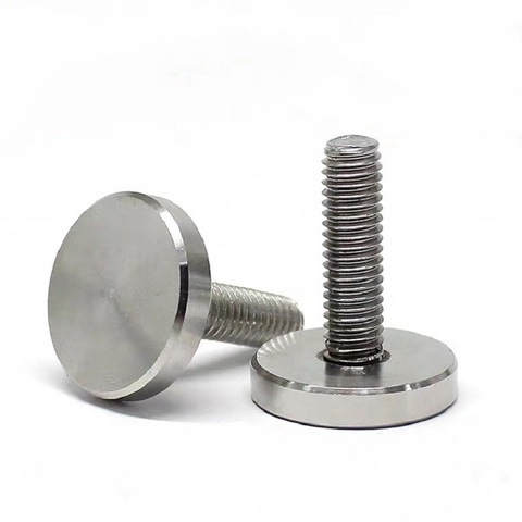 10/5PCS M6 M8 M10 Stainless Steel Hand Screw Mirror Light Screw advertisement nail Big Head Screw ► Photo 1/2