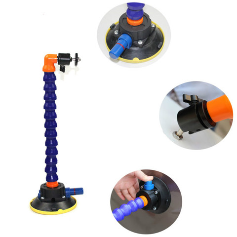 4.5inch  Puller Suction Cup  with flexible gooseneck pipe and 360 tripod's head for PDR LED lamp ► Photo 1/6