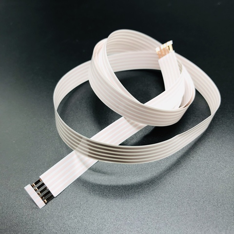(2pcs) 5 pin 9.4mm width.long 750mm flat ribbon airbag ffc cable ► Photo 1/6