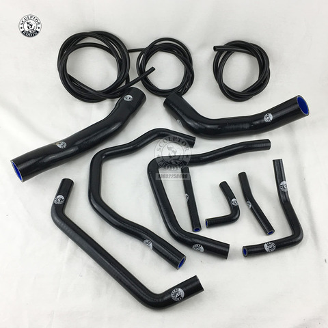 Silicone Radiator Hose + Vacuum Hose Kit For TOYOTA LAND CRUISER HDJ80 1HD-T/FT 4.2L ► Photo 1/3