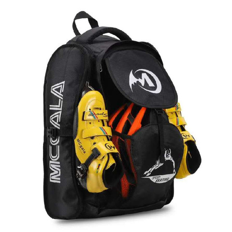 MCGALA professional inline speed skating bag for competition travel speed skates shoes container backpack support 4X110mm 3X125 ► Photo 1/6