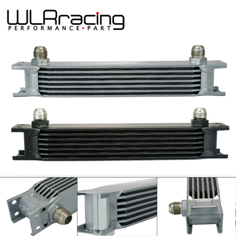 WLR RACING - British type Aluminum Universal Engine transmission oil cooler 7 rows WLR7007 ► Photo 1/6
