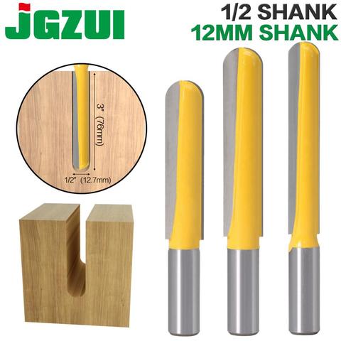 1PC12mm Shank 1/2″shank CNC carbide end mill tool Long Blade Round Nose Bit Core Box Router Bit - Long Reach ► Photo 1/6