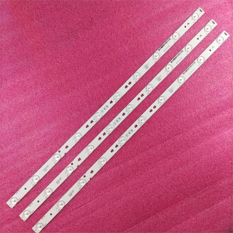 3PCS NEW TV Lamp LED Backlight Strips For TELEFUNKEN TF-LED32S41T2 Bar Kit LED Bands LED315D10-07(B) LED315D10-ZC14-07(A) Rulers ► Photo 1/6