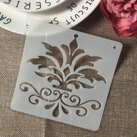 1Pcs 13cm Floral DIY Layering Stencils Wall Painting Scrapbook Coloring Embossing Album Decorative Card Template ► Photo 1/1