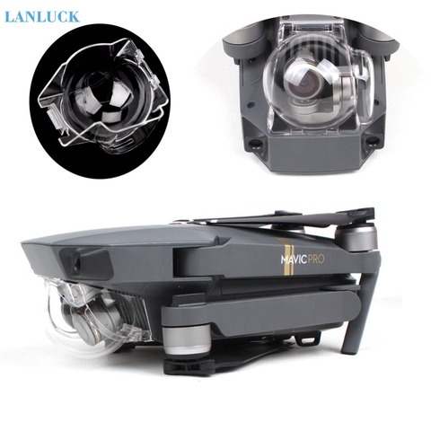Lens Cover Cap for DJI Mavic Pro Platinum Drone Transport Cover Transparent Gimbal Camera Protection Dust-proof Protector Cap ► Photo 1/6