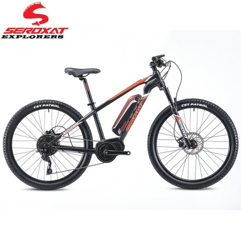 SEROXAT E-bike Mountain Bike 27.5ER MTB Hybrid Bike Aluminum alloy E Bike Fork 120mm Motor 350W Battery 36V/16AH Complete Bike ► Photo 1/6
