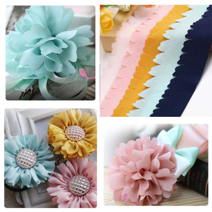 3x95cm Plain Chiffon Ribbon for Wedding Invitation Bouquets Handmade Party Gift Wrapping DIY Flower Making,1Yc10263 ► Photo 1/6