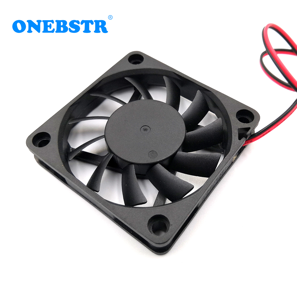 6010 Brushless Fan DC 5V 12V 24V 60X60X10mm Computer PC CPU Case ...