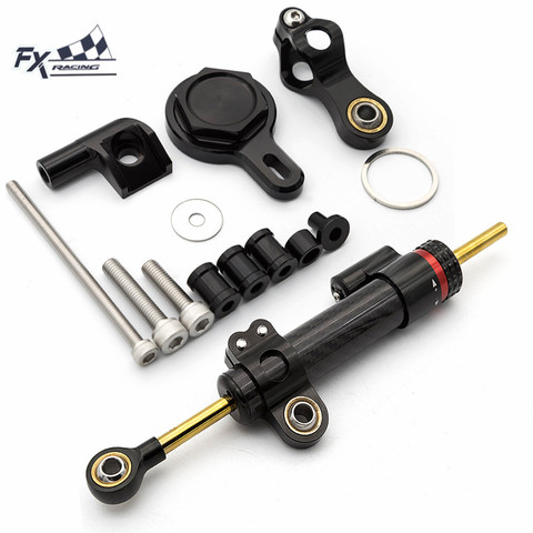 YZF R1 1998-2001 Stabilizer Steering Damper Bracket Support Mounting Kit Set for Yamaha YZF-R1 1998 1999 2000 2001 CNC Dmapers ► Photo 1/6