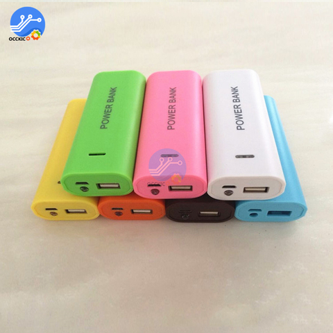 USB power bank supply 18650 battery box 5V1A DIY kit No welding mobile powerbank case mobile phone accessories ► Photo 1/6