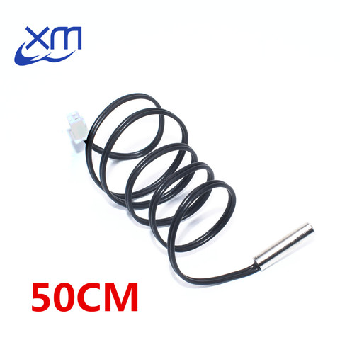 Hot 50cm NTC Thermistor Temperature Sensor Waterproof Probe Wire 10K 1% 3950  W1209 W1401 cable ► Photo 1/1