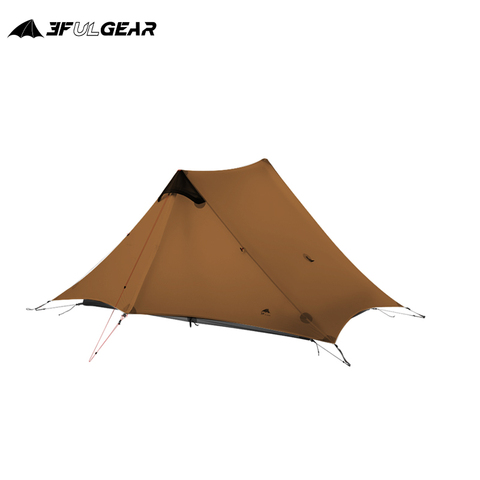3F UL GEAR LanShan 2  2 Person Outdoor Ultralight Camping Tent 3-Season Professional 15D Silicone Rodless-Tent 4-Season ► Photo 1/5