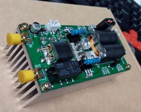 MINIPA70 HF shortwave power amplifier FT-817 power amplifier high frequency power amplifier DIY KITS 70W SSB linear power amplif ► Photo 1/5