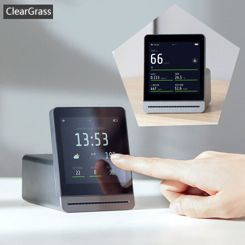 Youpin ClearGrass Air monitor Retina Touch IPS Screen Mobile Touch Operation Indoor Outdoor Clear Grass Air Detector ► Photo 1/6