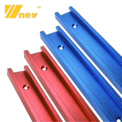 30 Type T-Slot Miter Track Jig Fixture Slot Connector Aluminum Alloy Woodworking Chute Rail 300-800MM DIY Tools ► Photo 1/6