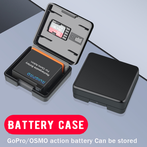 Protective Storage Battery for GoPro Hero 9 8 7 6 5 4 Black Session Xiaomi Yi MiJia 4k SJCAM SJ4000  SJ8/9/10 Camera Accessorie ► Photo 1/6