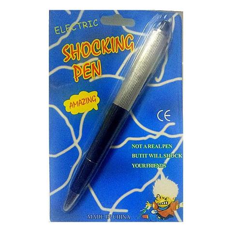 April Fool's Day whole person toy Tricky Spoof electric man pen whole person electric shock pen can write ballpoint pen electric ► Photo 1/6