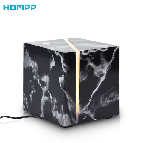 Marble Grain Ultrasonic Air Humidifier Essential Oil Aromatherapy Diffuser 200ml for Office Home Bedroom Living Room Study Yoga ► Photo 1/6