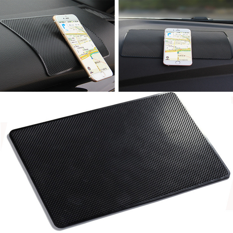 Car Non-Slip Mat Auto Silicone Interior Dashboard Phone Anti-Slip Storage Mat Pads For Car Mobile Phone Mat ► Photo 1/6