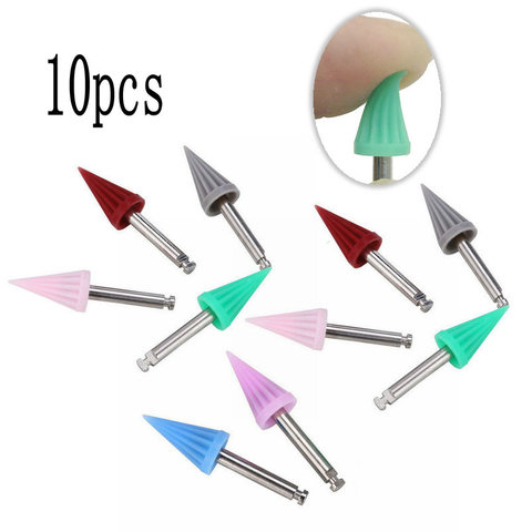 10pcs Dental Polishing Cup Brush Dentist Tool Rubber Silicone Tapered Prophy Polishing Cup Teeth Whitening Products ► Photo 1/5