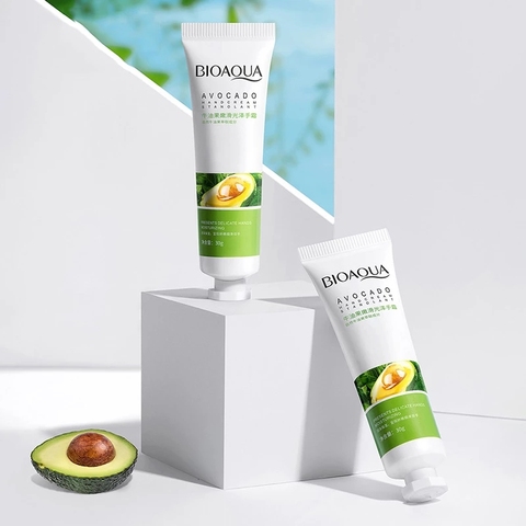 Avocado Moisturizing Hand Cream 100% Plants Essence Nourishing Anti Chapping Oil Control Repairing Portable Mild Hand Care ► Photo 1/6