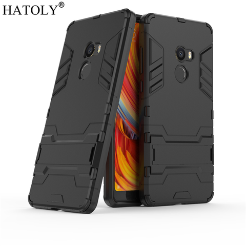 For Xiaomi Mi Mix 2 Case Mix 2S Max 2 3 Case Armor Smooth Bumper Hard Back Cover Silicone Phone Bumper Case For Xiaomi Mi Mix 2 ► Photo 1/6