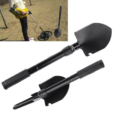 Outdoor Metal Detector Digger Digging Tool Gold Finder Folding Shovel Camp Spade ► Photo 1/6