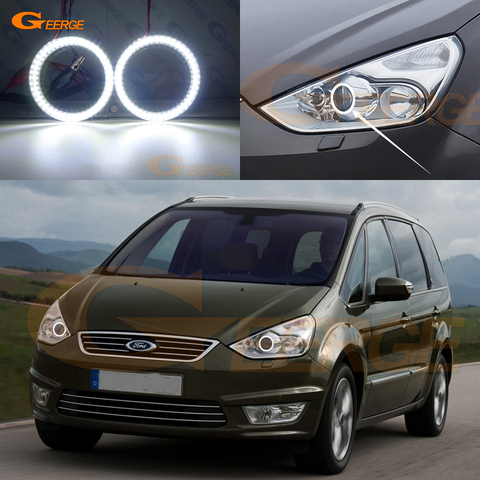 Excellent smd led Angel Eyes kit Day Light Ultra bright DRL For Ford Galaxy Mk III 2006-2015 Xenon headlight ► Photo 1/6