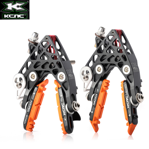 KCNC CB4 Road Bike Brake HILL Road Bicycle Caliper 215g black, red color ► Photo 1/6