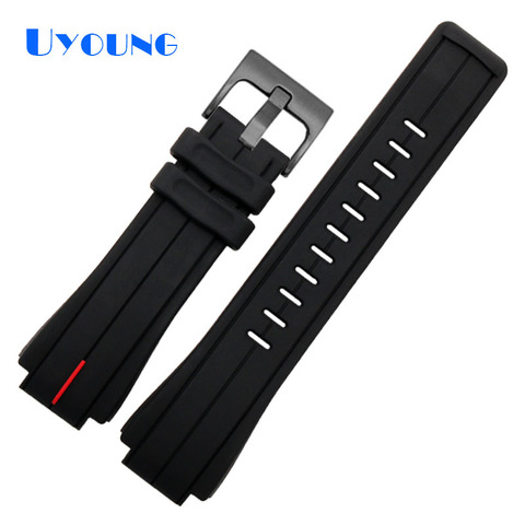 Sports silicone watch strap for gshock16mm gst-b200 replace waterproof watch band rubber black trend simplicity watch bracelet ► Photo 1/6