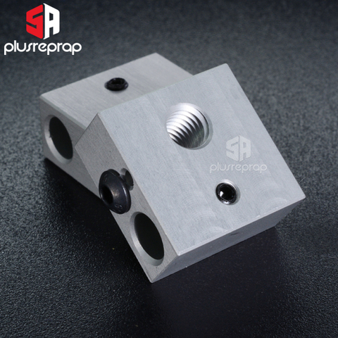 3D Printer Accessories Heating Block MK7 MK8 Dedicated Print Head MK8 Extruder Aluminum block ► Photo 1/6