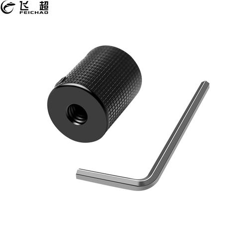 23mm Aluminum Alloy 1/4 to 1/4 Female Tripod Adapter Screw Mount for Magic Arm Photo Light Stand Tripod 1/4